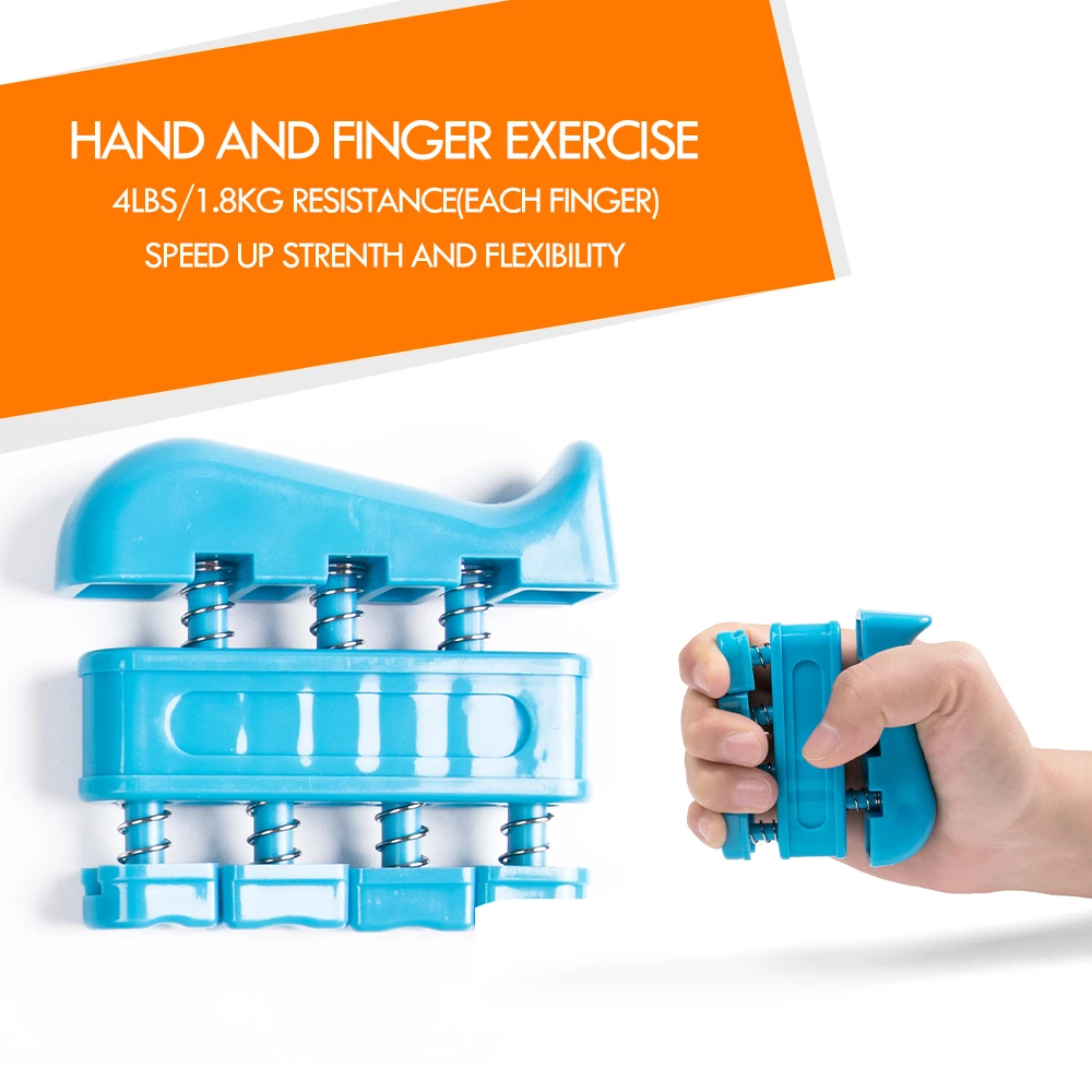 Gym Fitness Adjustable Count Hand Grip Set – Strengthen Hands, Fingers & Forearms