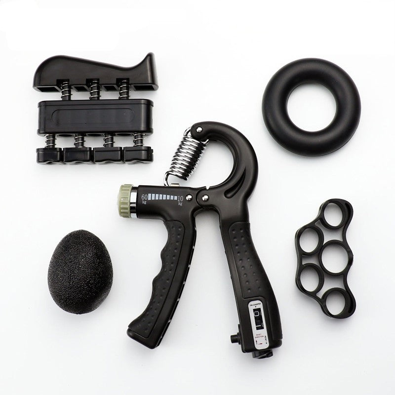 Gym Fitness Adjustable Count Hand Grip Set – Strengthen Hands, Fingers & Forearms