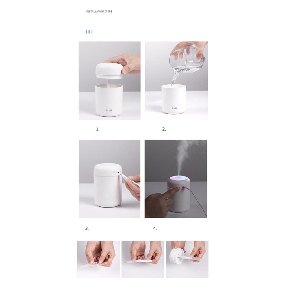 Portable Aroma Diffuser & Humidifier – Fresh Air, Anywhere.